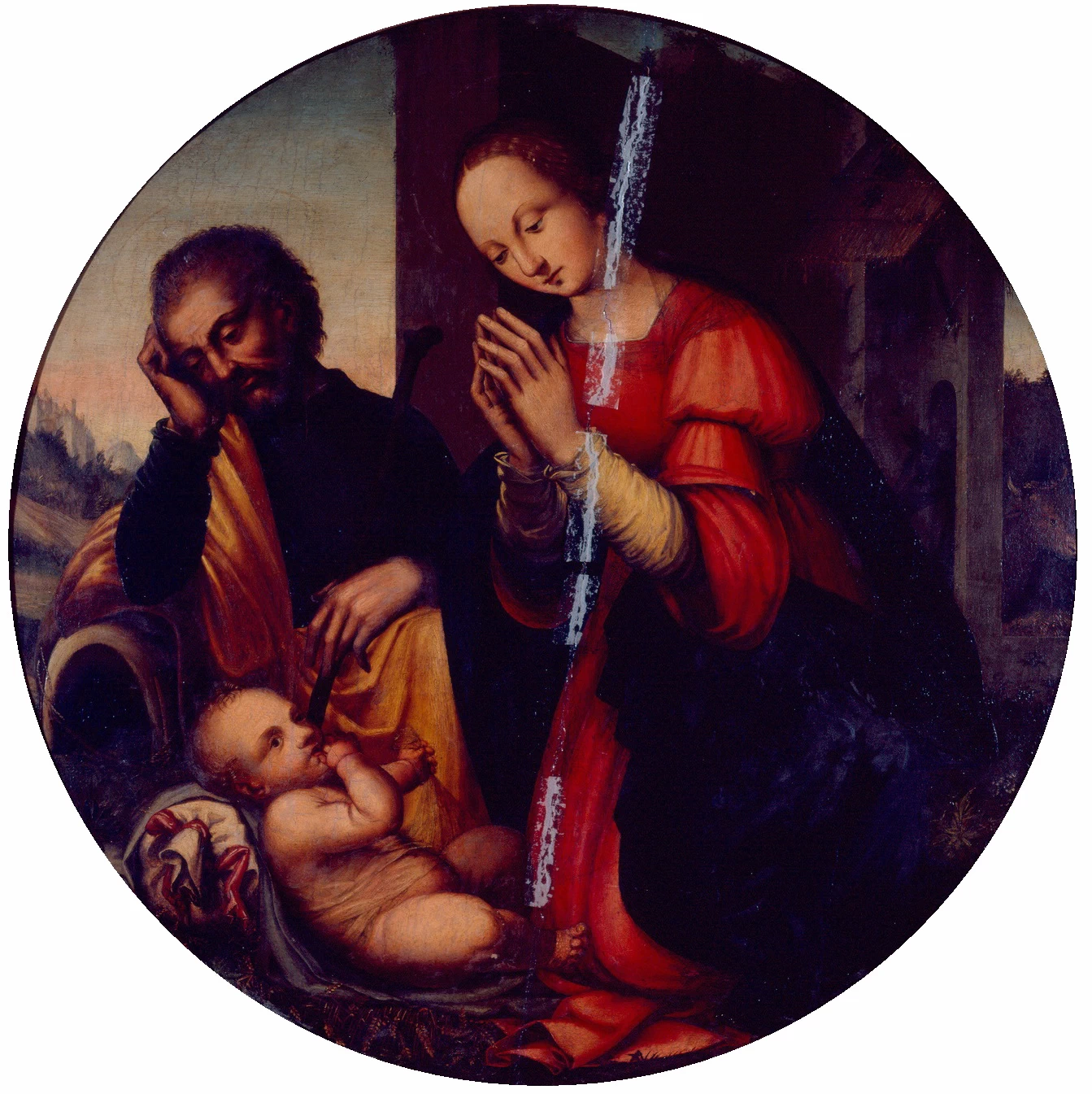 Adorazione del Bambino Gesù - Galleria Nazionale di Parma, Palazzo Pilotta